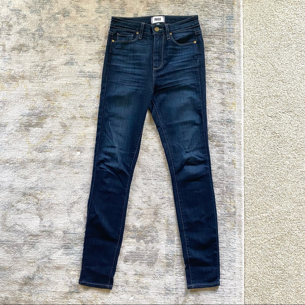 PAIGE Horton High Waisted Skinny Jeans